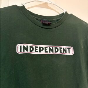 Independent Men's Forest Green Short Sleeve Tee